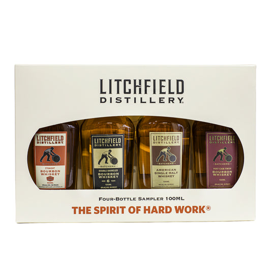Litchfield Distillery Premium Bourbon 4pck - 100ml Sampler